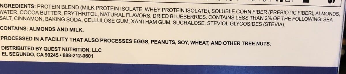Quest Protein Bar packshot