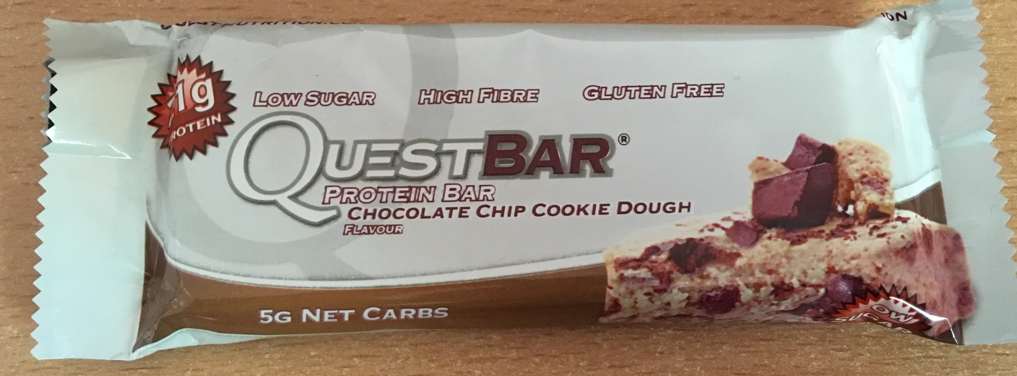 Quest Quest Bar Chocolate Chip Cookie Dough packshot