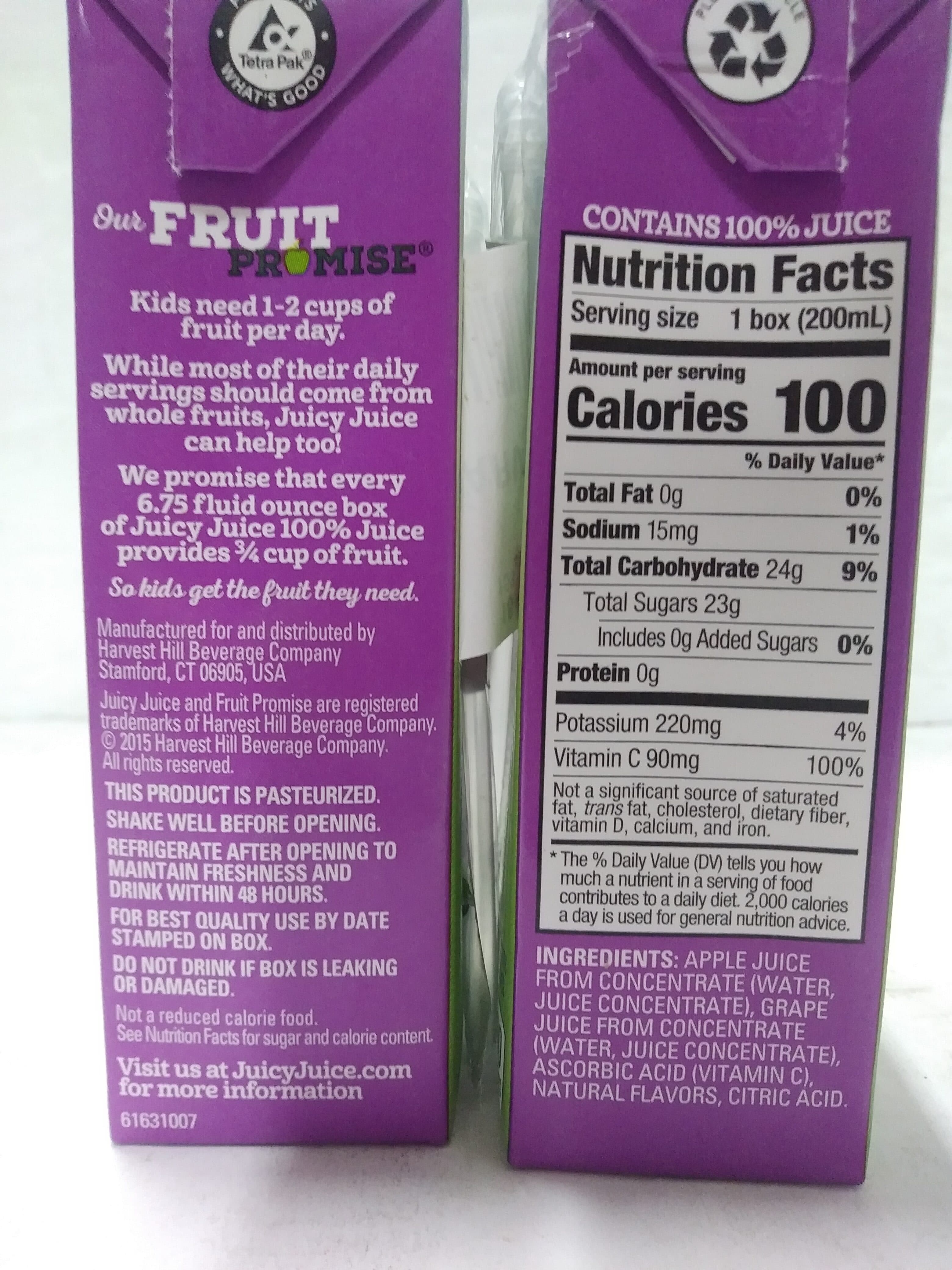 Juicy Juice 100% Juice packshot