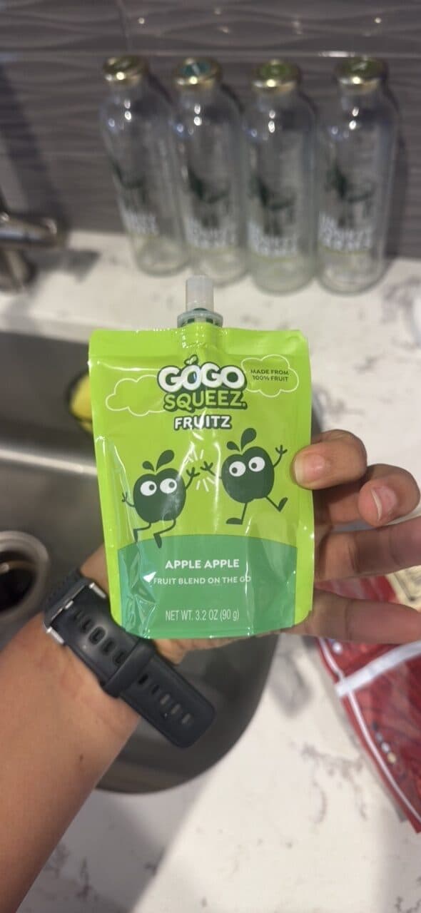 GoGo Squeez FruitZ Apple Apple Fruit Blend packshot