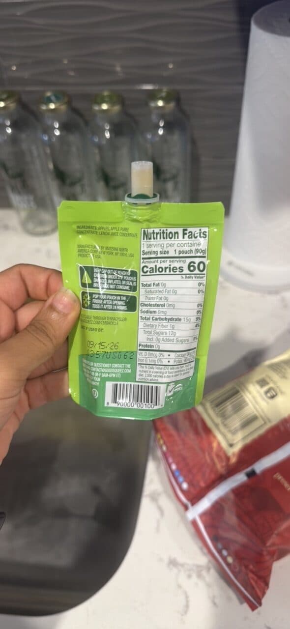 GoGo Squeez FruitZ Apple Apple Fruit Blend packshot