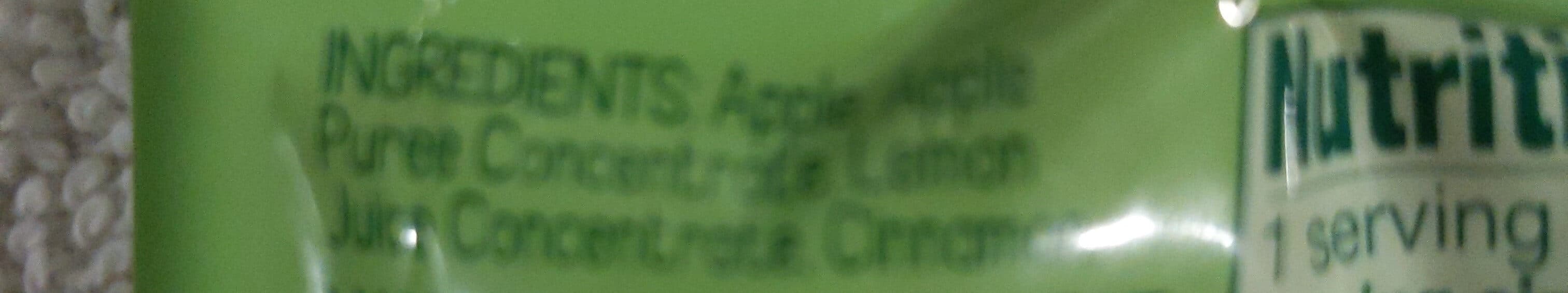 GoGo squeeZ apple puree pouch packshot