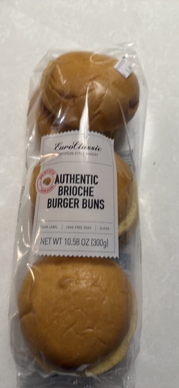 EuroClassic Authentic Brioche Burger Buns packshot