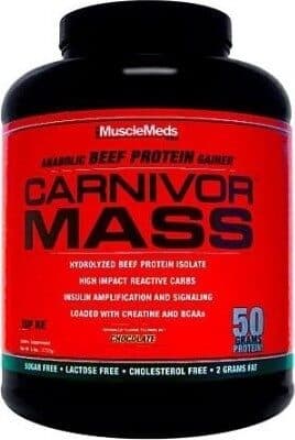 MuscleMeds Carnivor Mass (2.5 KG) Musclemeds Parfum Chocolat packshot