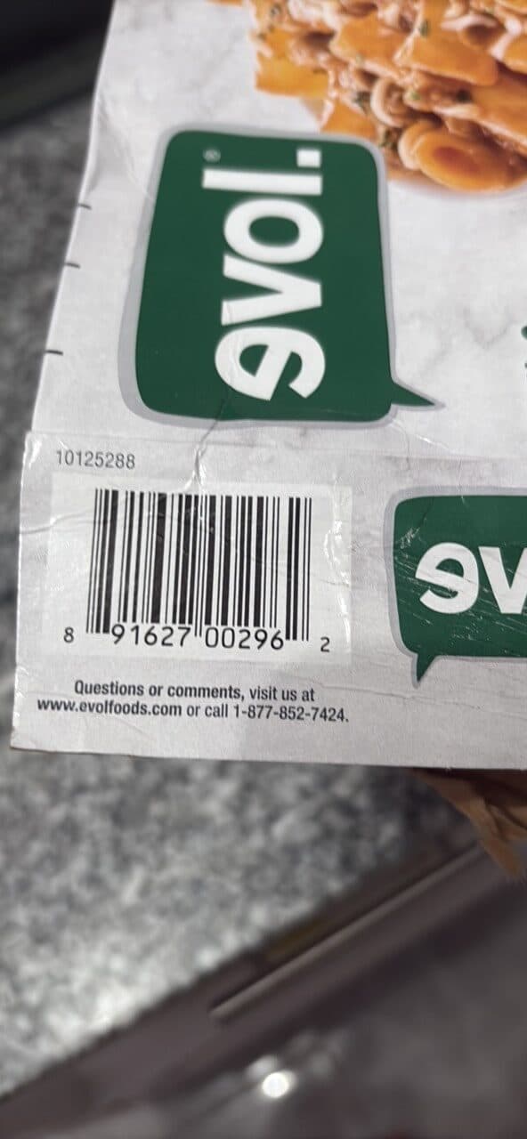 evol ZITI & MEAT SAUCE packshot