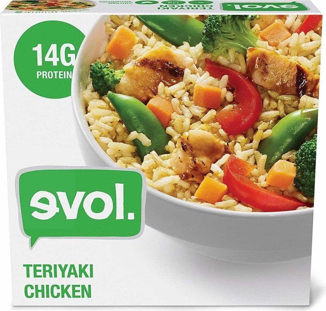 Evol Lean fit teriyaki bowl packshot
