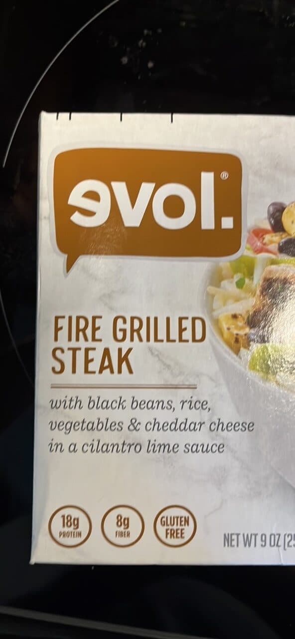 evol FIRE GRILLED STEAK packshot