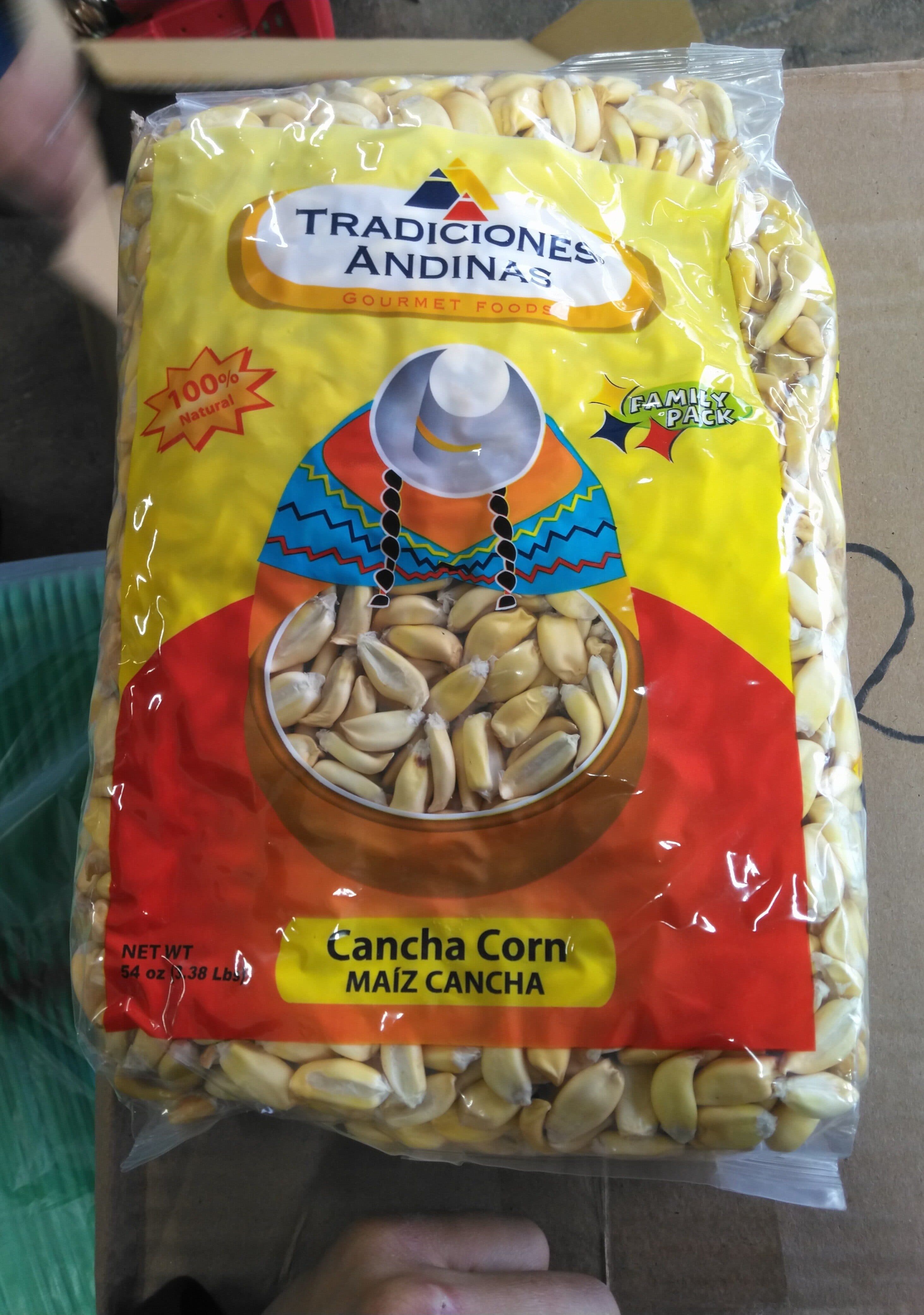 Tradiciones Andinas Cancha Corn packshot
