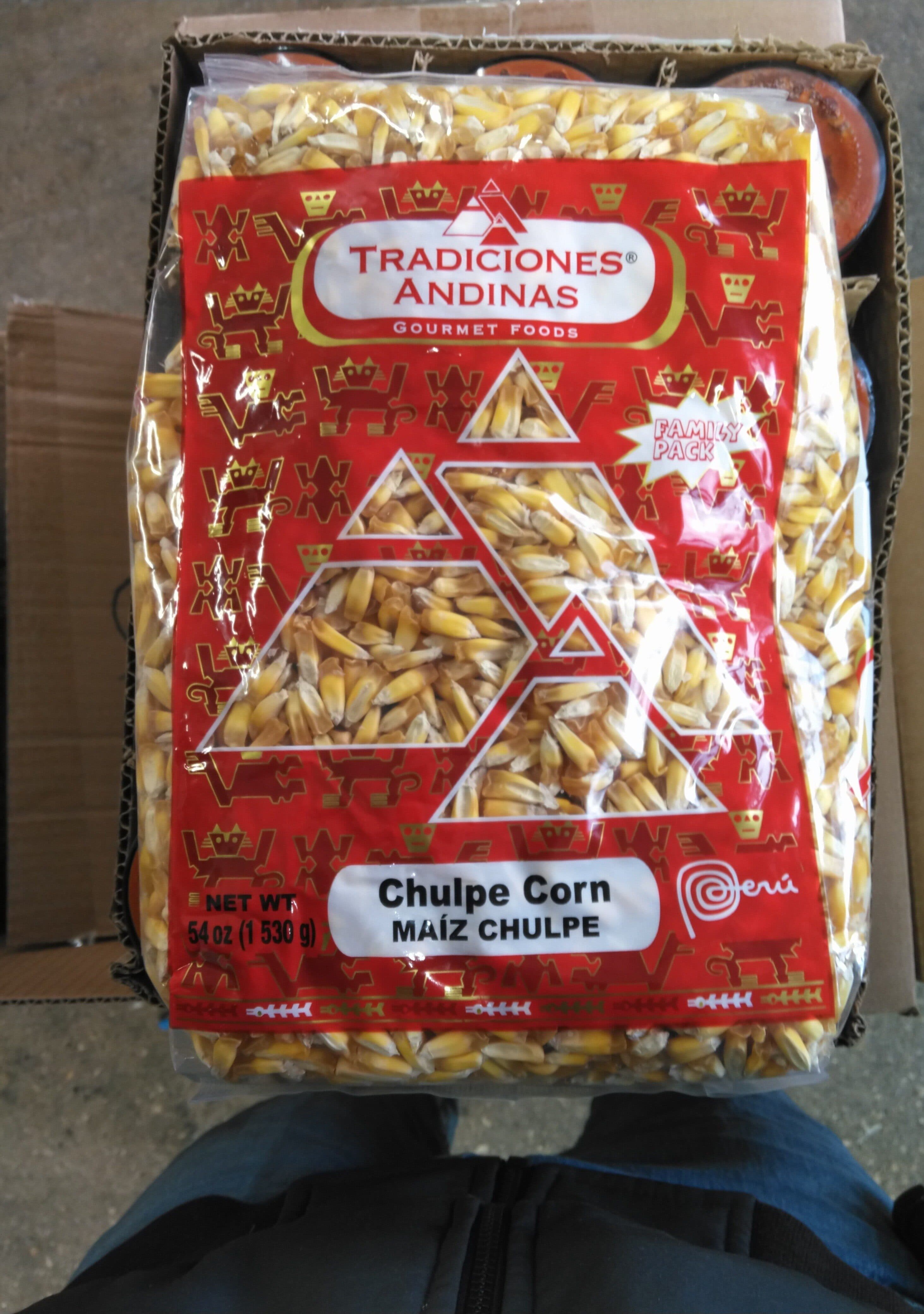 Tradiciones Andinas Chulpe Corn packshot
