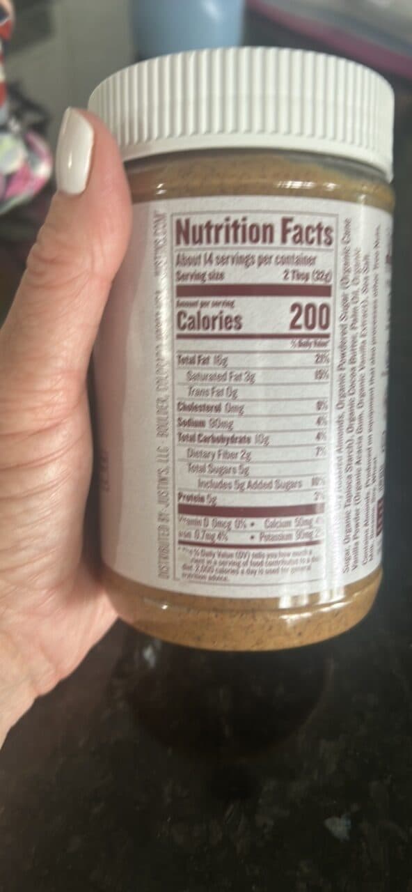 Justin's Vanilla Almond Butter packshot