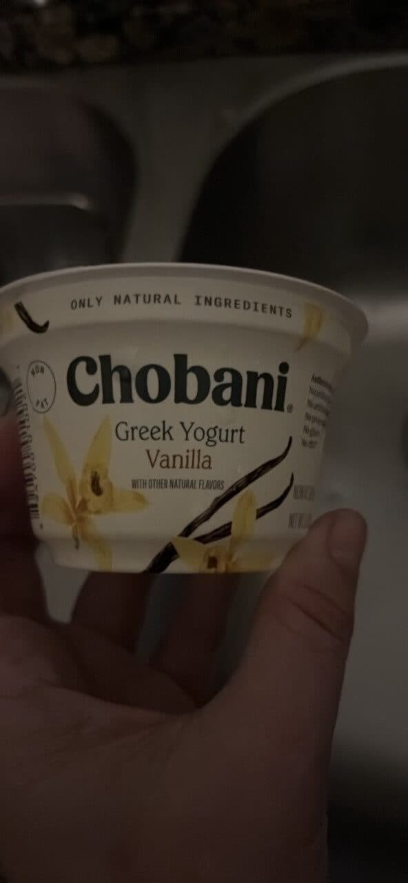 Chobani Yogurt packshot