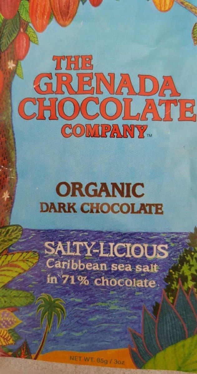 Open Food Facts Organic Dark Chocolate packshot