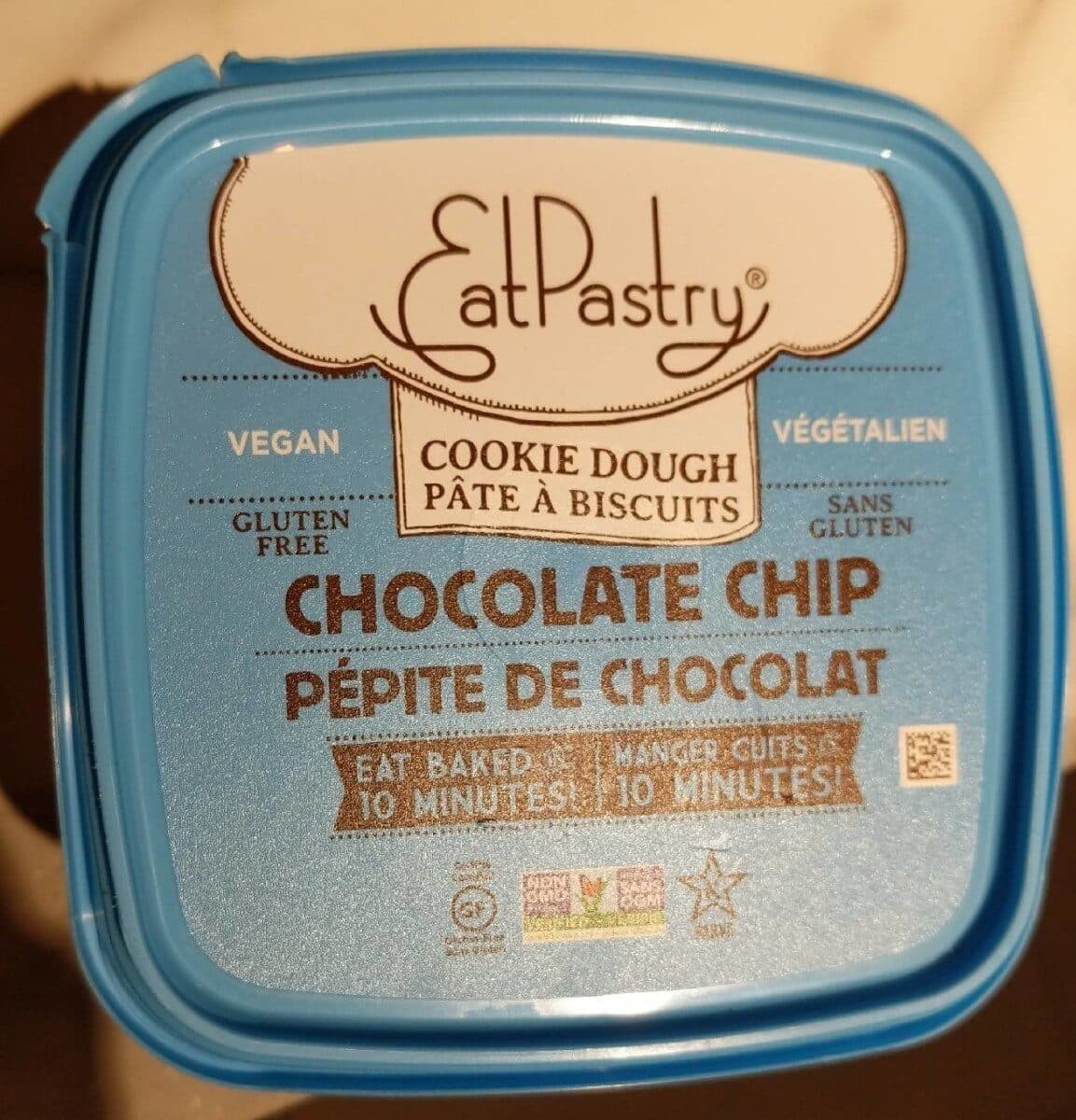 EatPastry Gluten Free Chocolate Chip Cookie Dough packshot