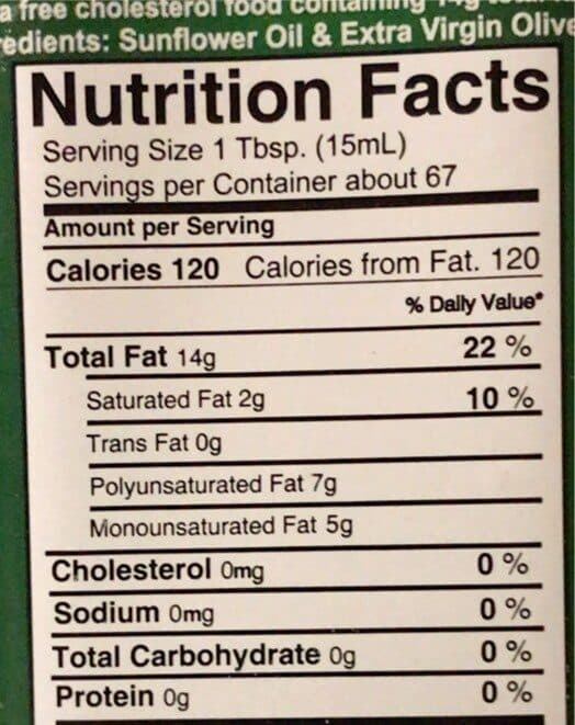 Open Food Facts Olive Oil packshot