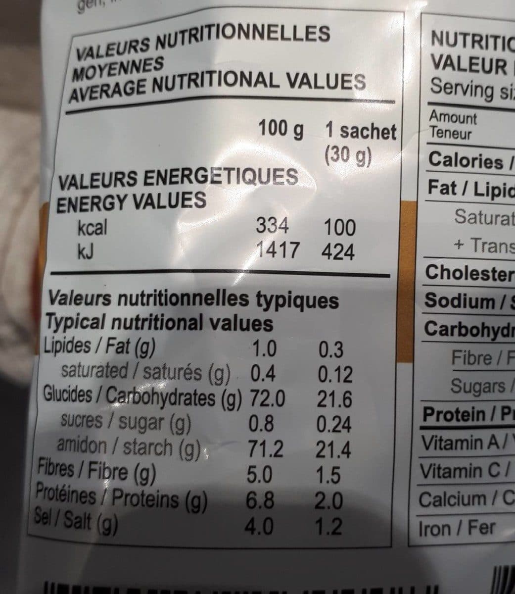 Open Food Facts Chips packshot