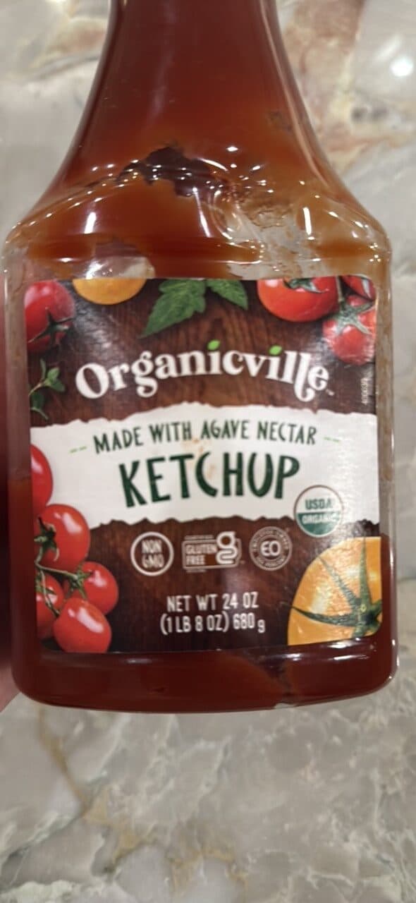 Organicville Ketchup packshot