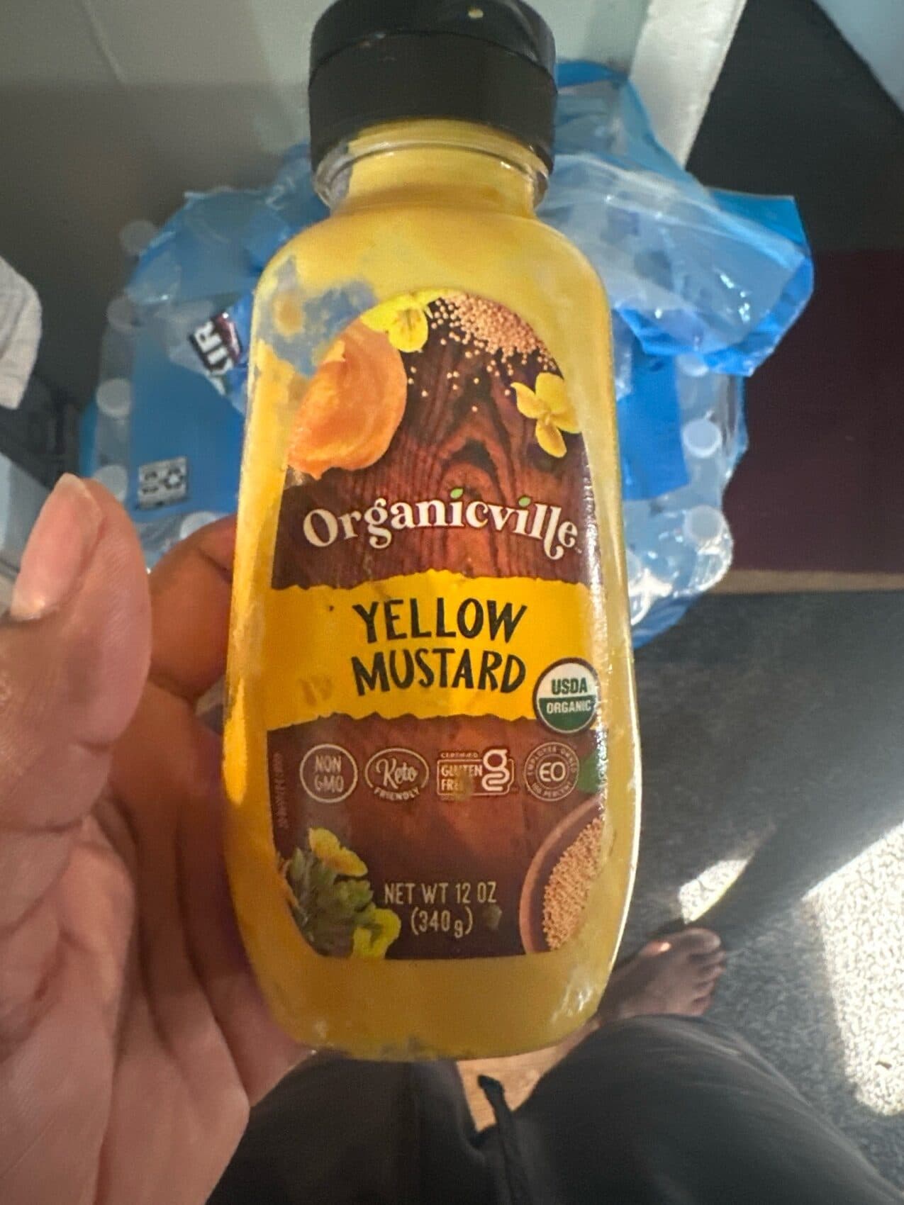 Organicville Organic Yellow Mustard packshot