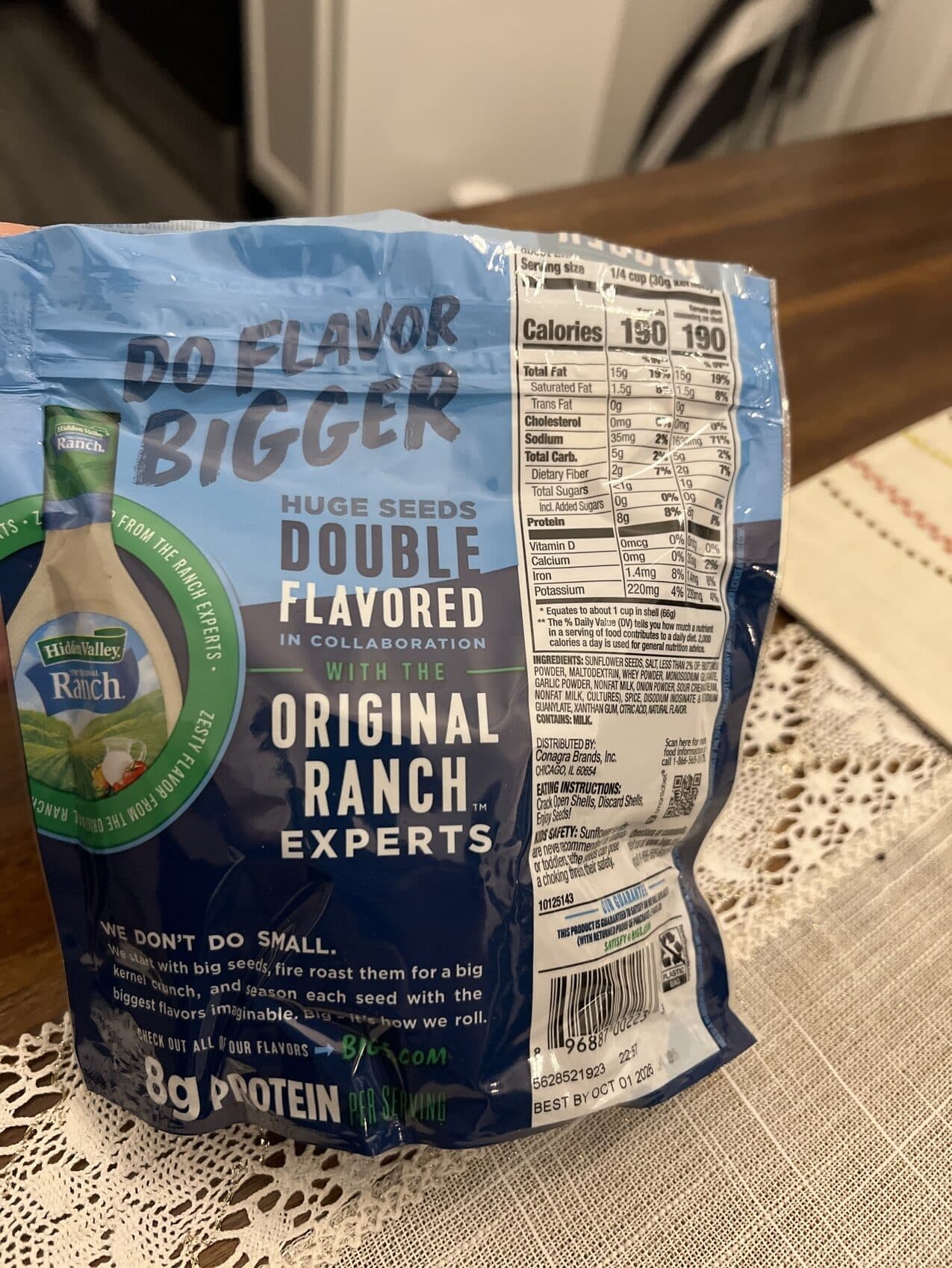 BIGS RANCH SUNFLOWER SEEDS packshot