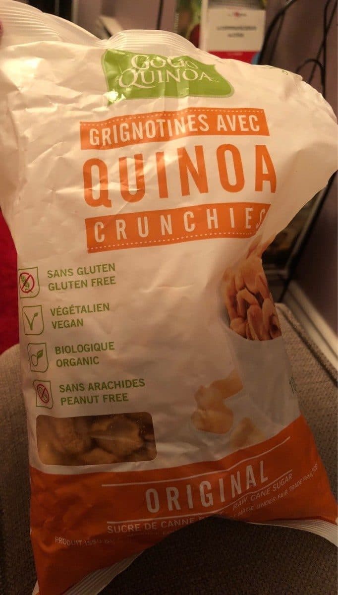 Open Food Facts Quinoa crunchies packshot