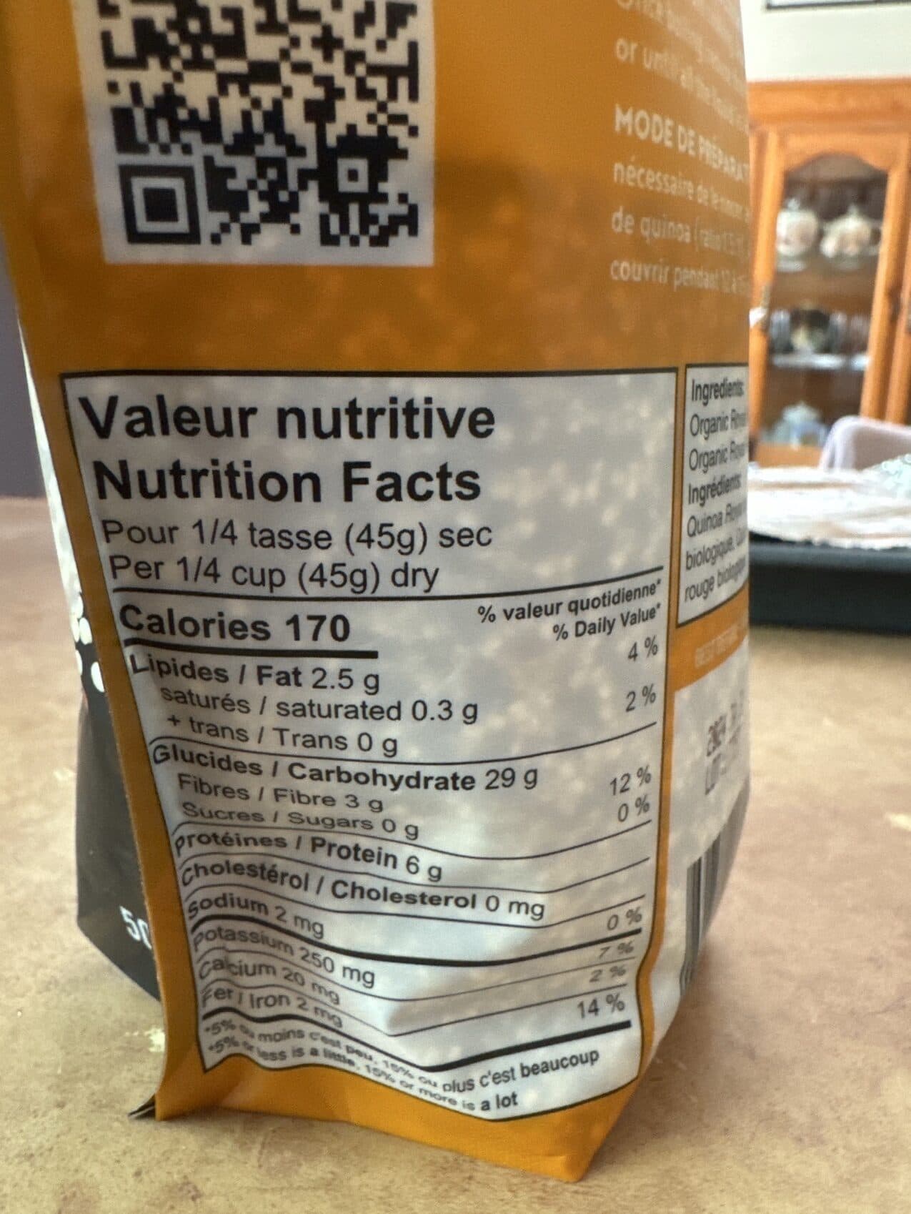 Gogo Quinoa Red and White Quinoa packshot