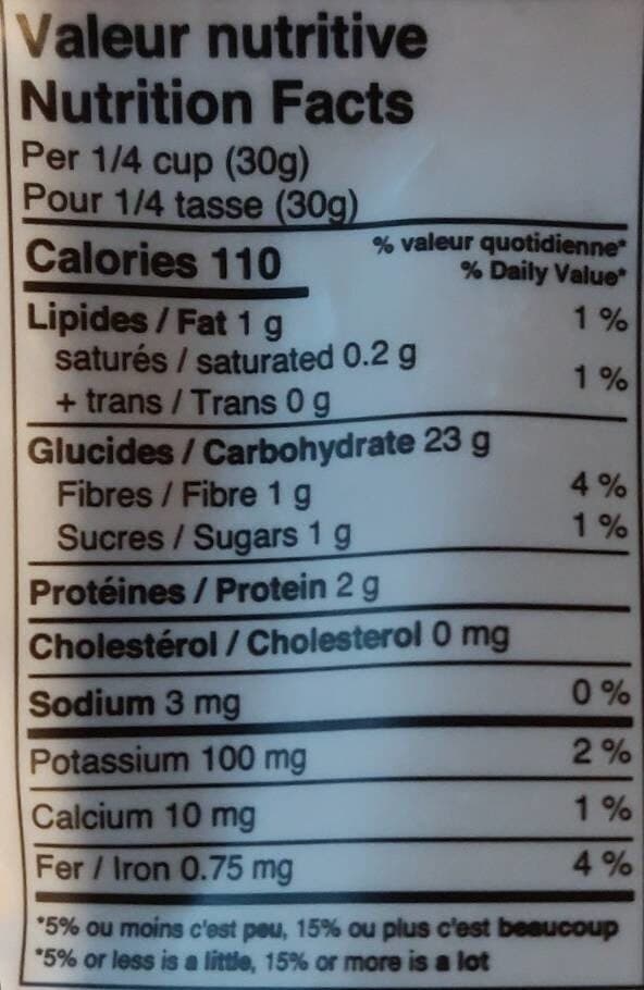 Gogo Quinoa Farine tout usage sans gluten bio packshot