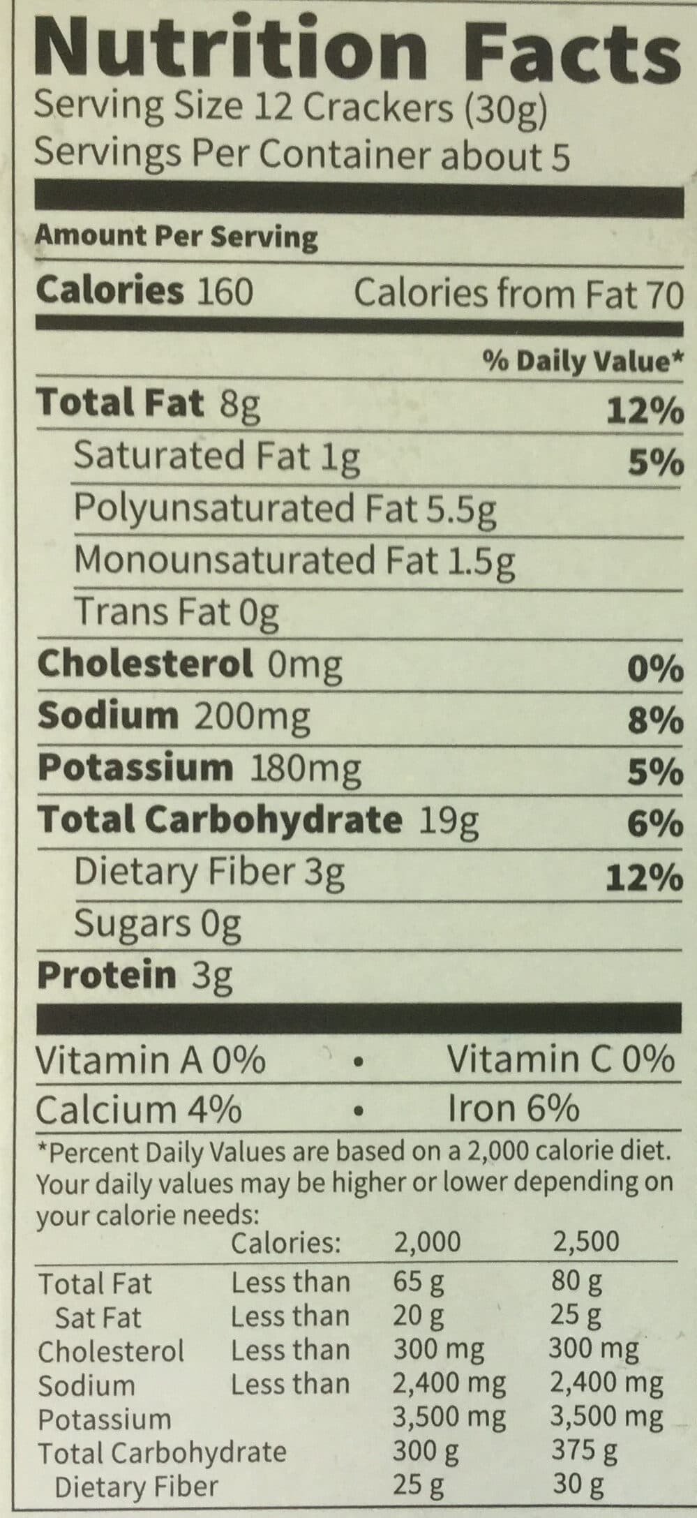 Mary's Organic Super Seed Classic Crackers packshot