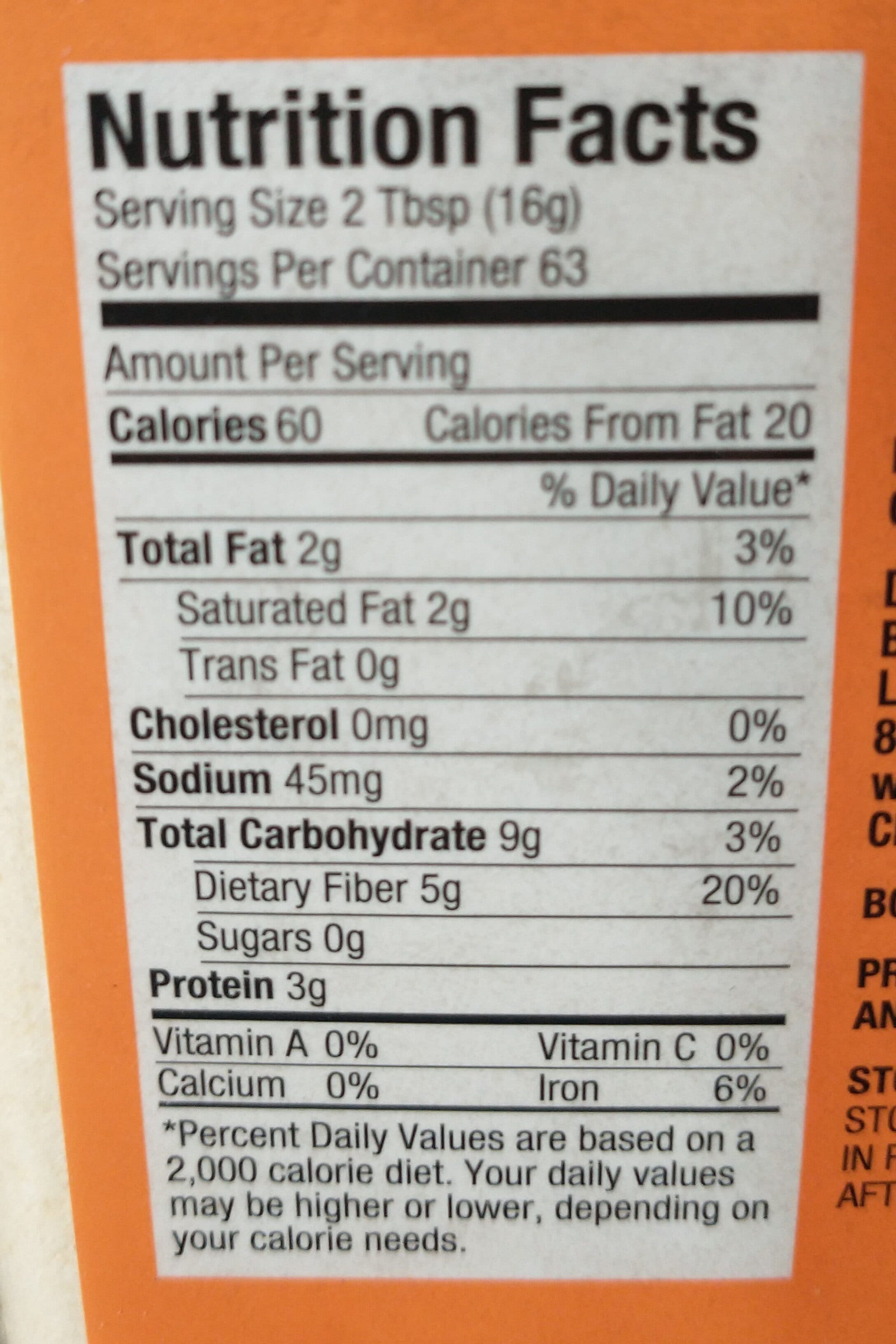 Betterbody Foods Organic Coconut Flour packshot