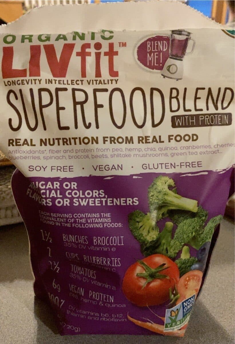 LIVfit Superfood Blend packshot