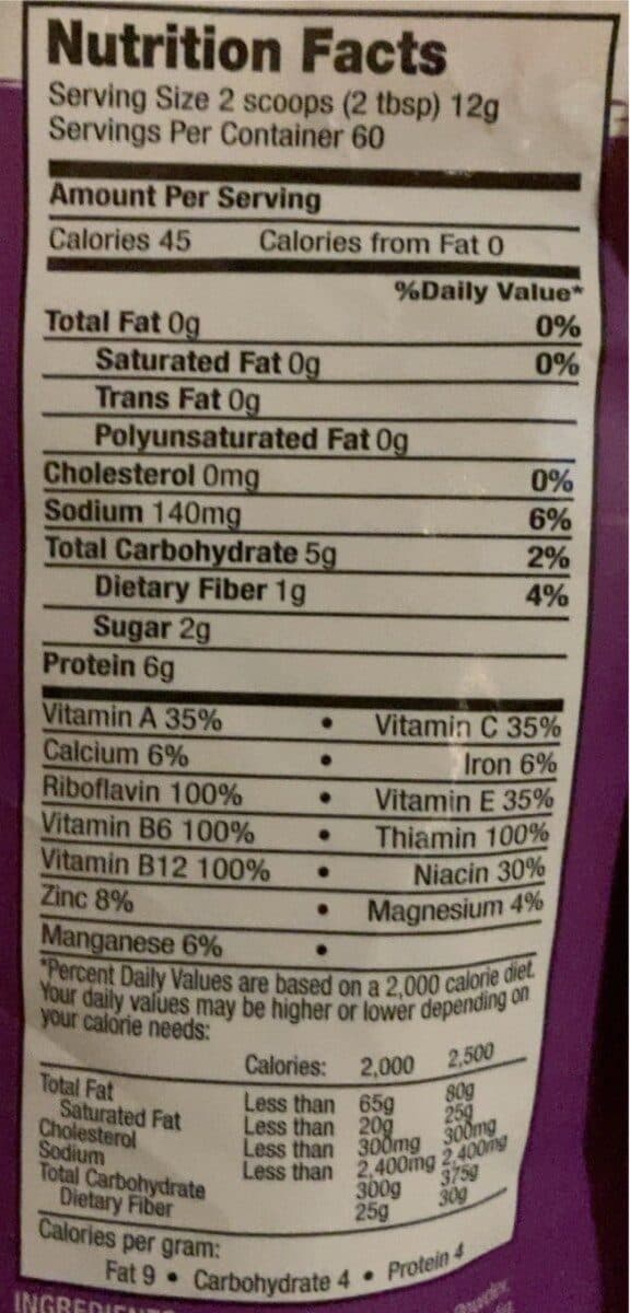 LIVfit Superfood Blend packshot