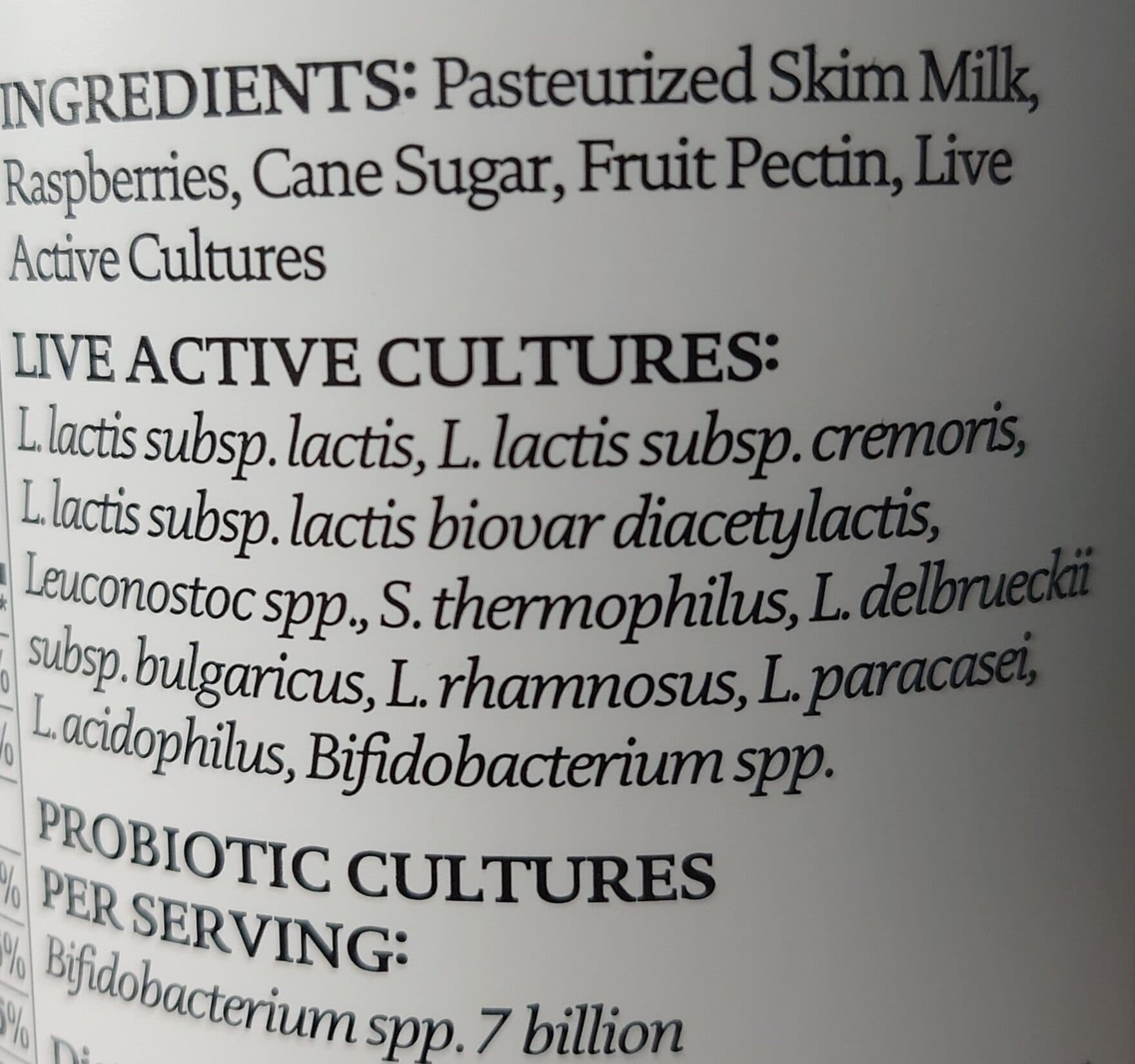 Siggi's Probiotic Drinkable Nonfat Yogurt - Raspberry packshot