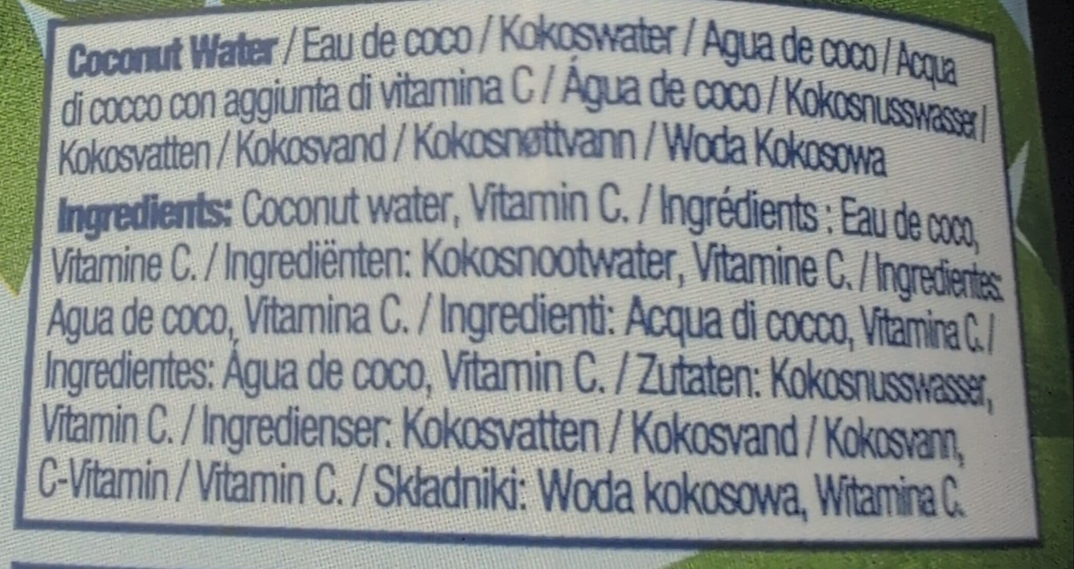 Vita Coco Coconut Water The Original packshot