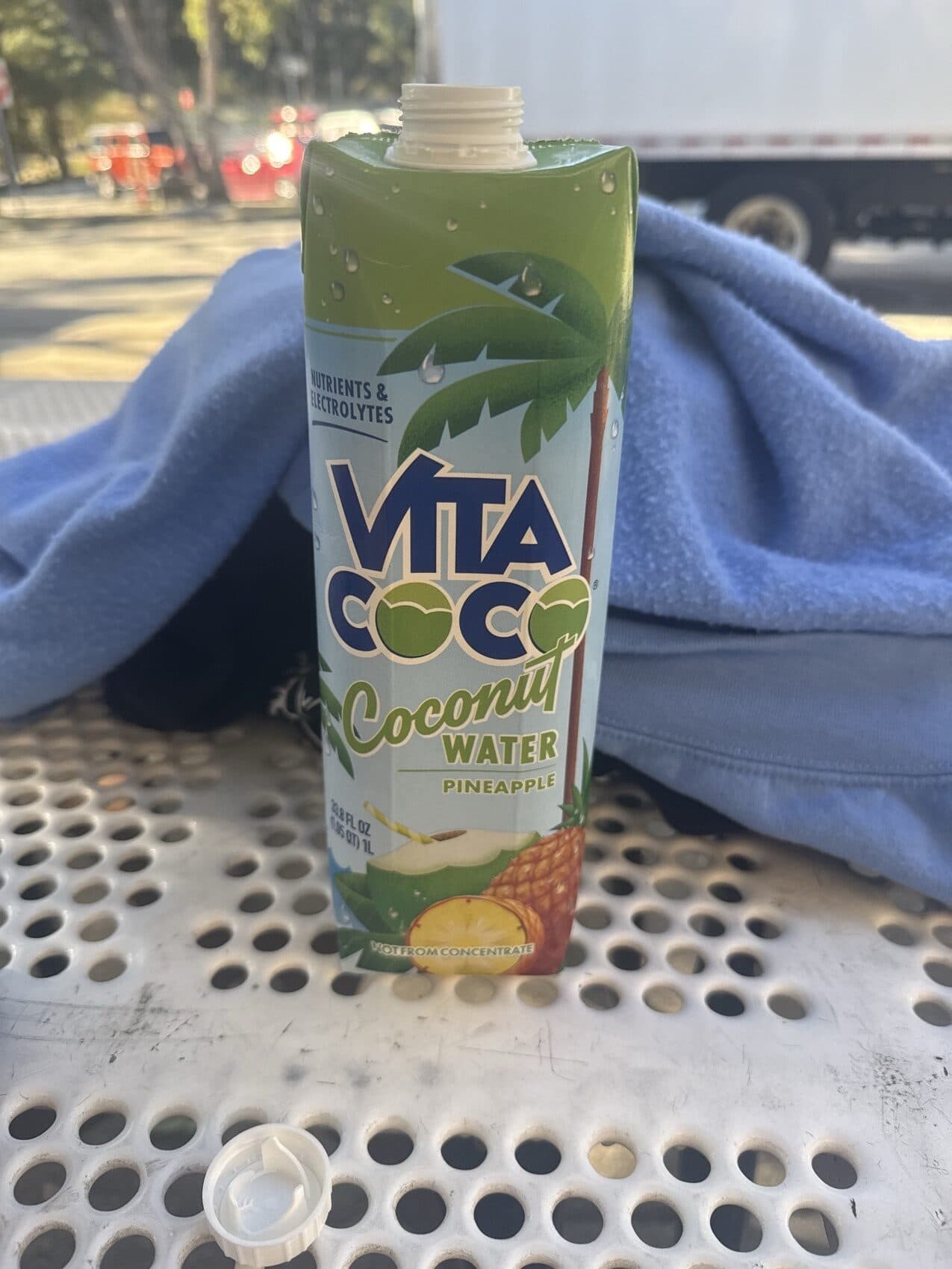Vita Coco Coconut Water Pineapple packshot