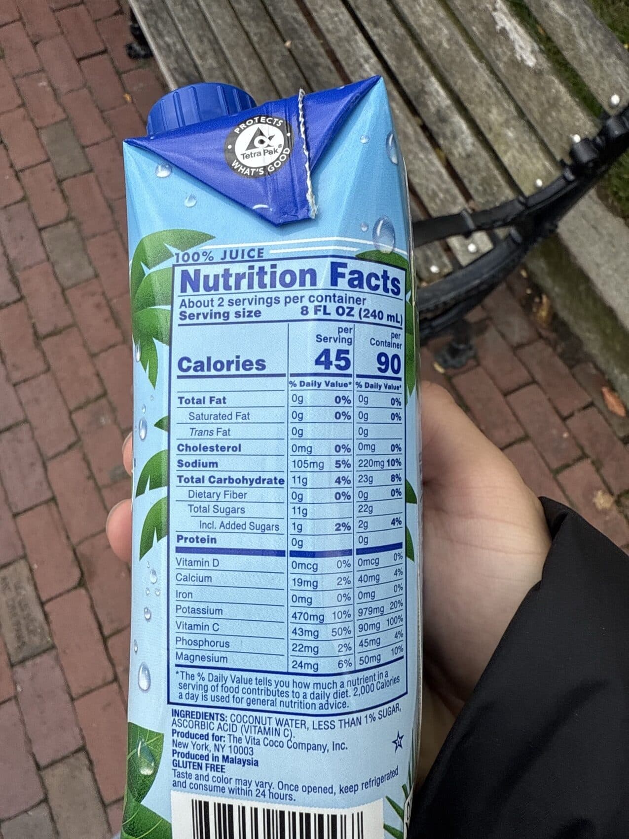 Vita Coco Coconut Water packshot