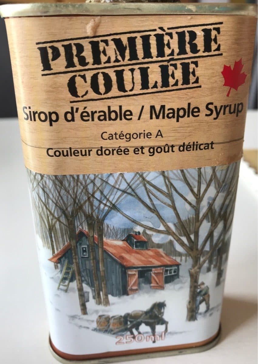 Open Food Facts Sirop d'érable packshot