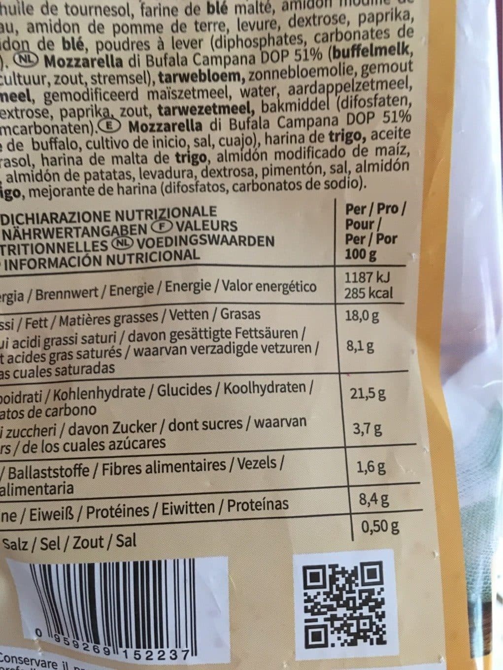 Bofrost Mozza panee bofrost packshot