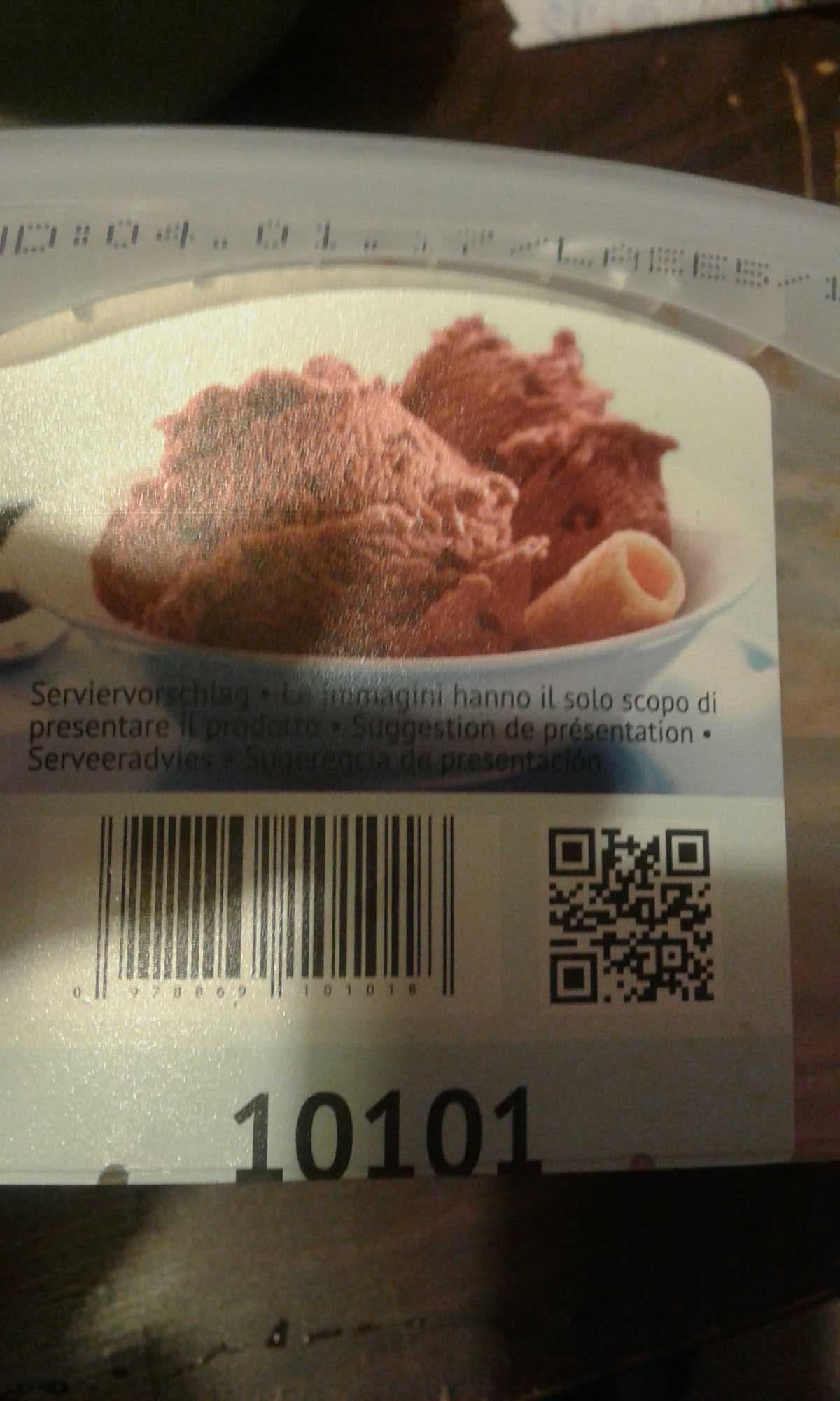 bofrost freezer lactose crème glacée saveur chocolat packshot