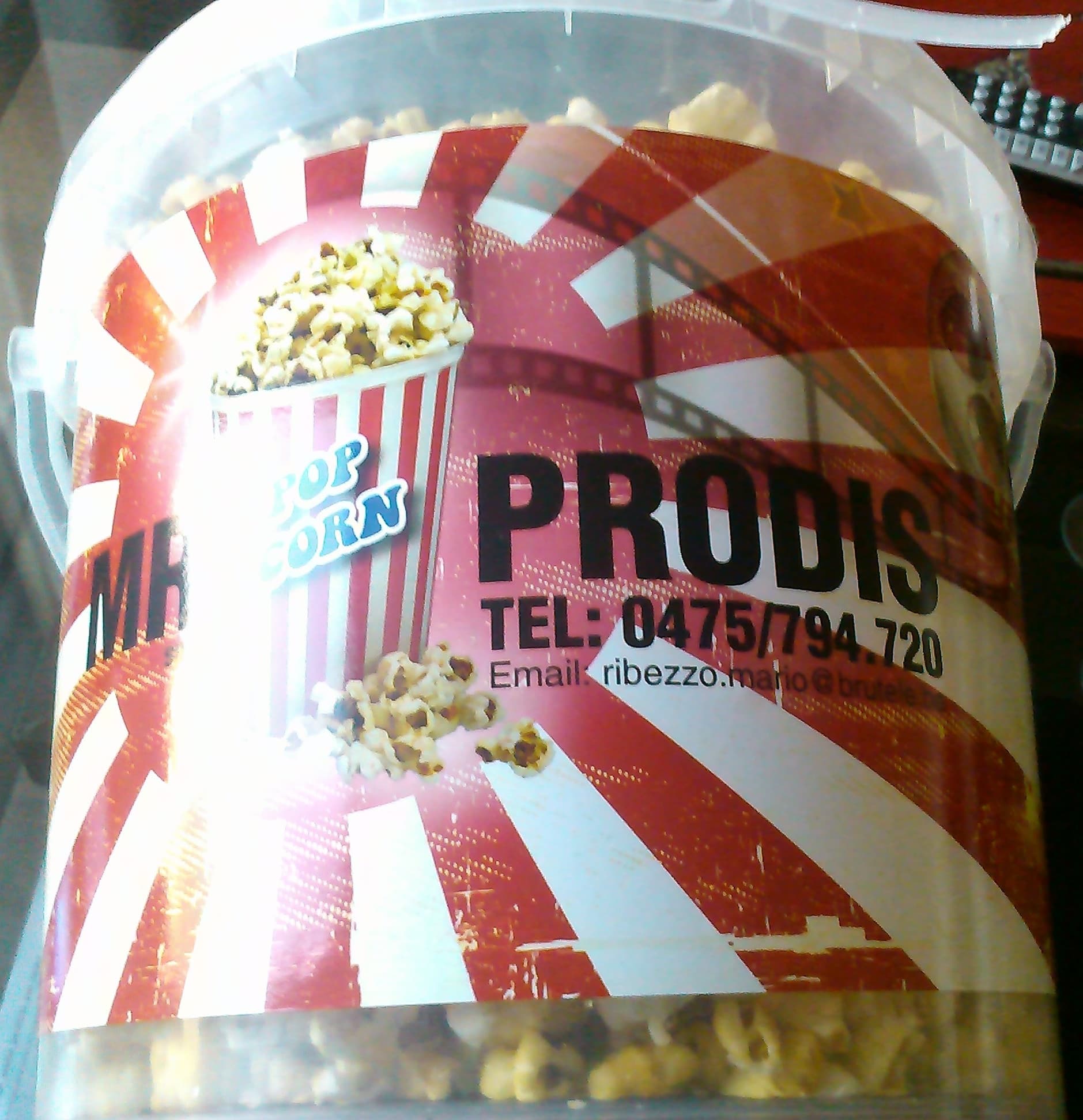 Mr Prodis Pop Corn packshot
