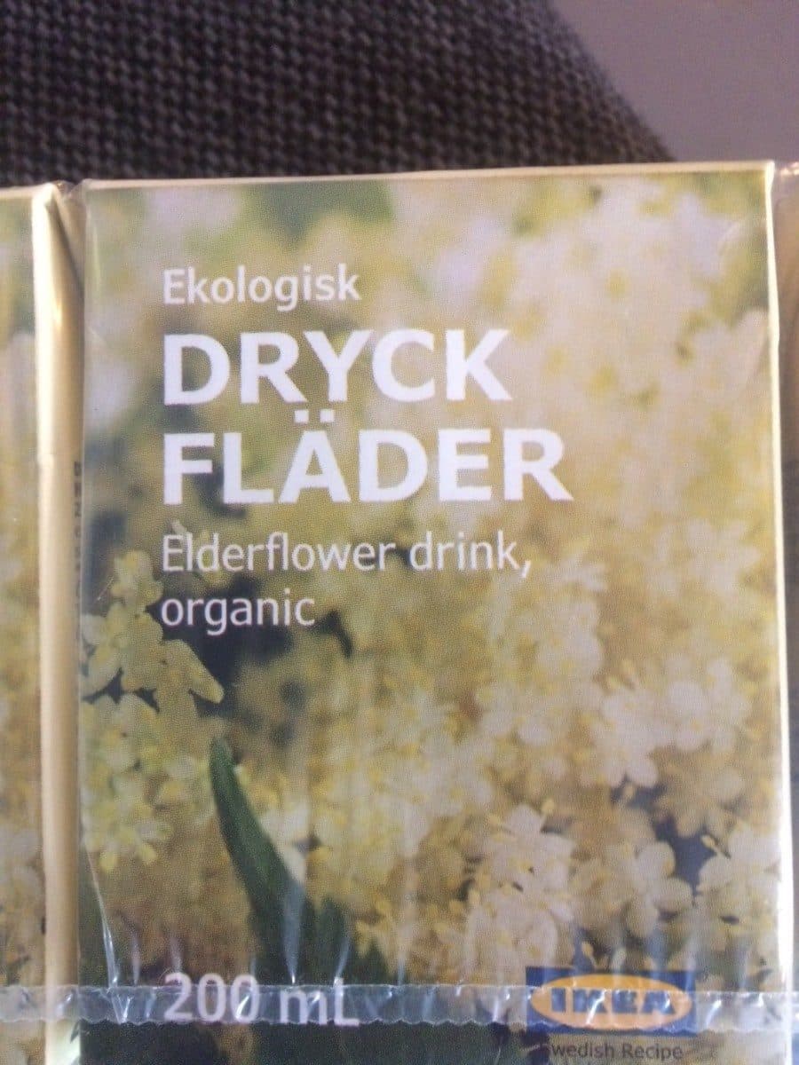 Open Food Facts Dryck Flader (vlierbloesemsap) 3 Pakjes x packshot