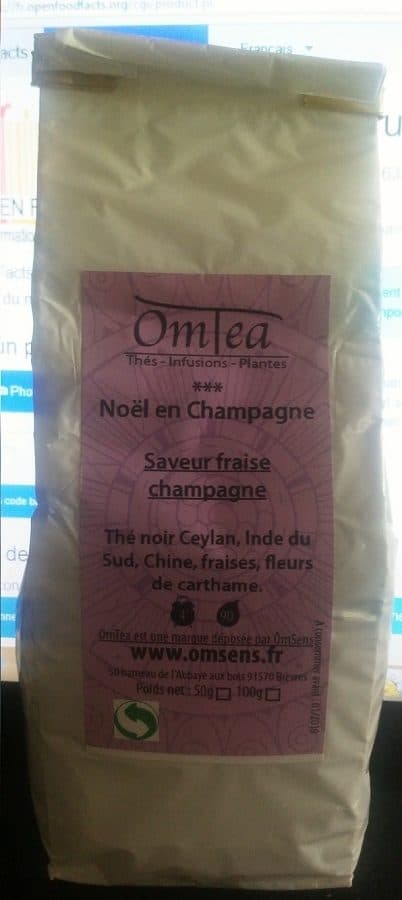omtea noël en champagne packshot