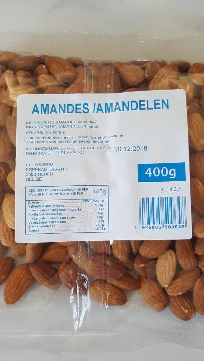Leclerc Amandes packshot