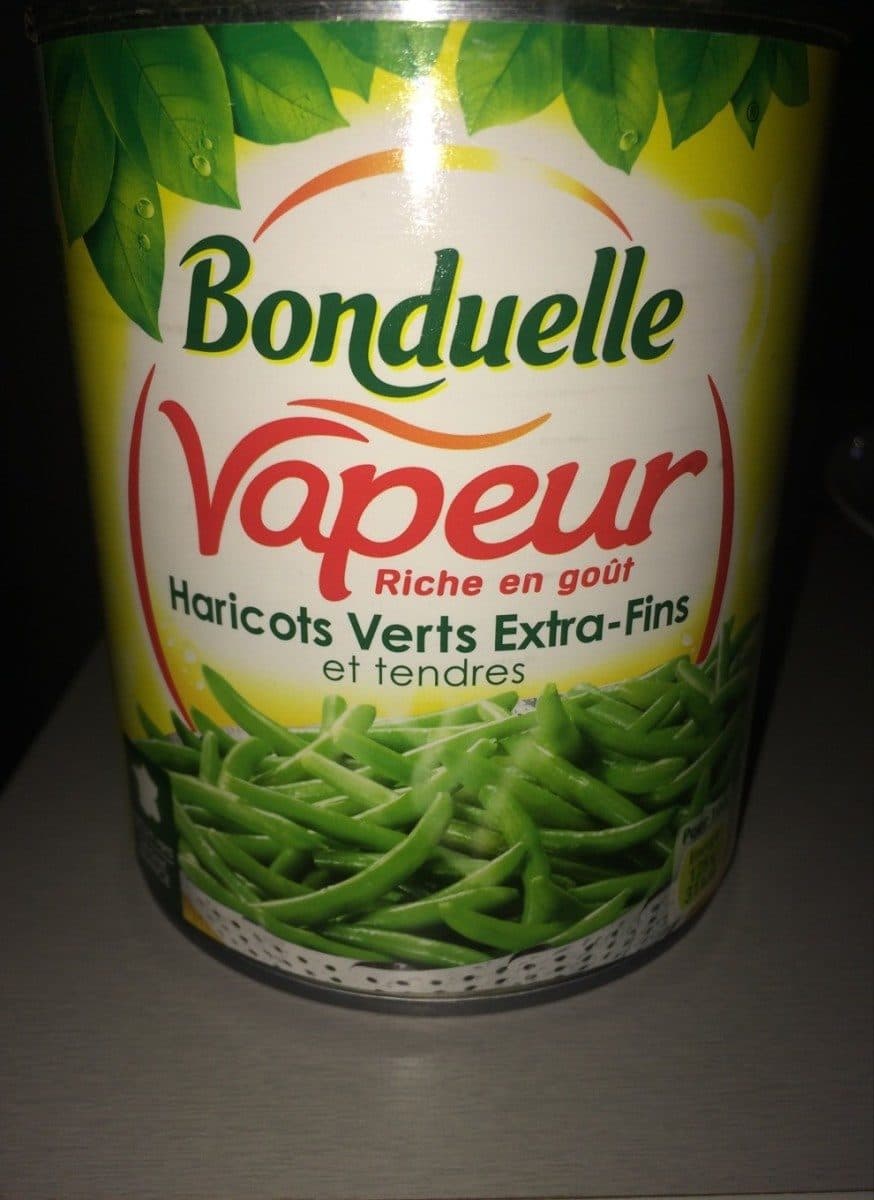 Open Food Facts Haricot vert extra fins packshot