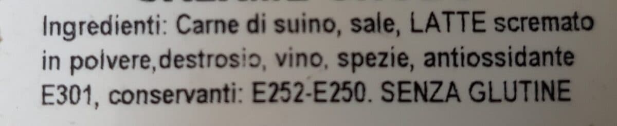 Open Food Facts Salame crudo packshot