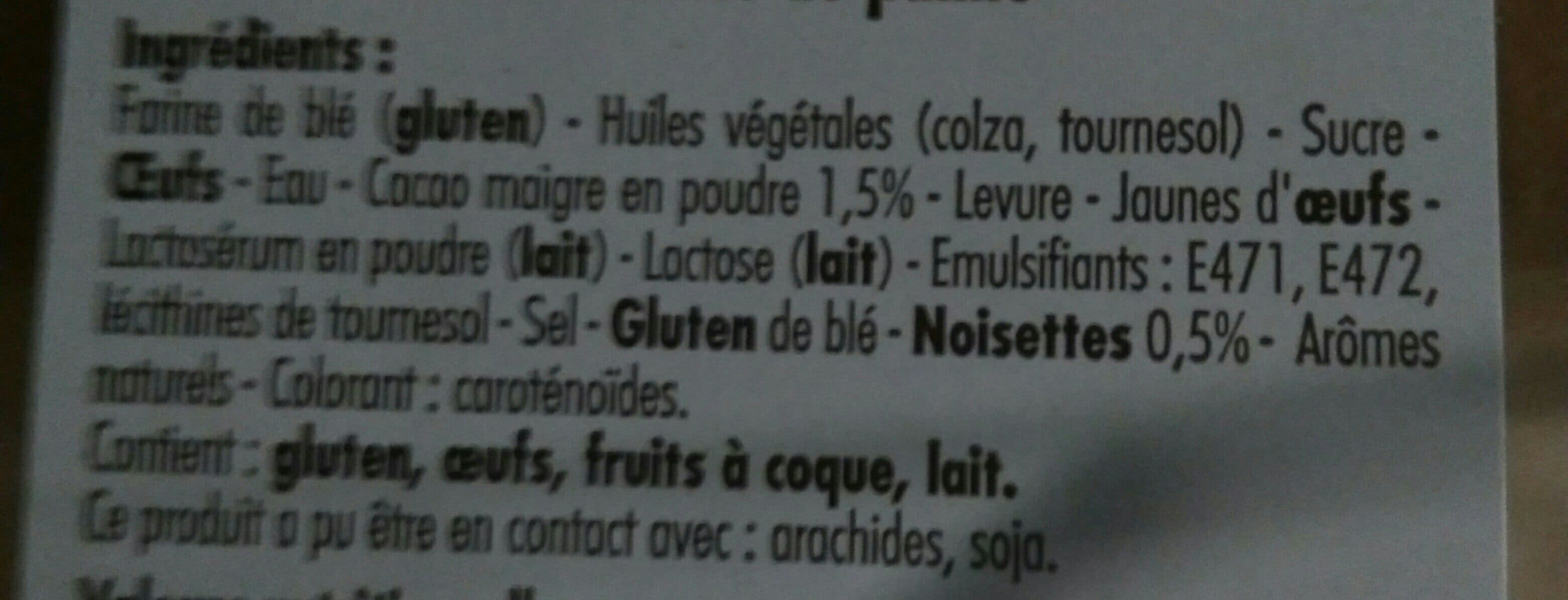 Petit Casino 4 Beignets parfum Chocolat Noisette packshot