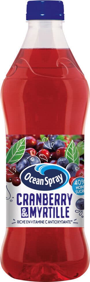 Ocean Spray Ocean Spray cranberry myrtille packshot