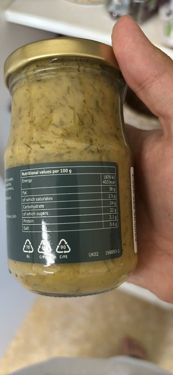IKEA Sås Senap & Dill - Sauce à la moutarde et à l'aneth packshot