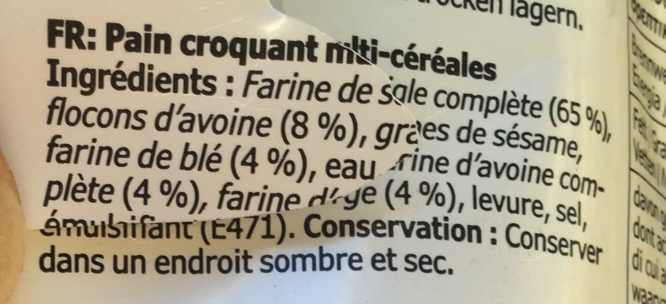 Ikea Pain croquant multi-céréales packshot