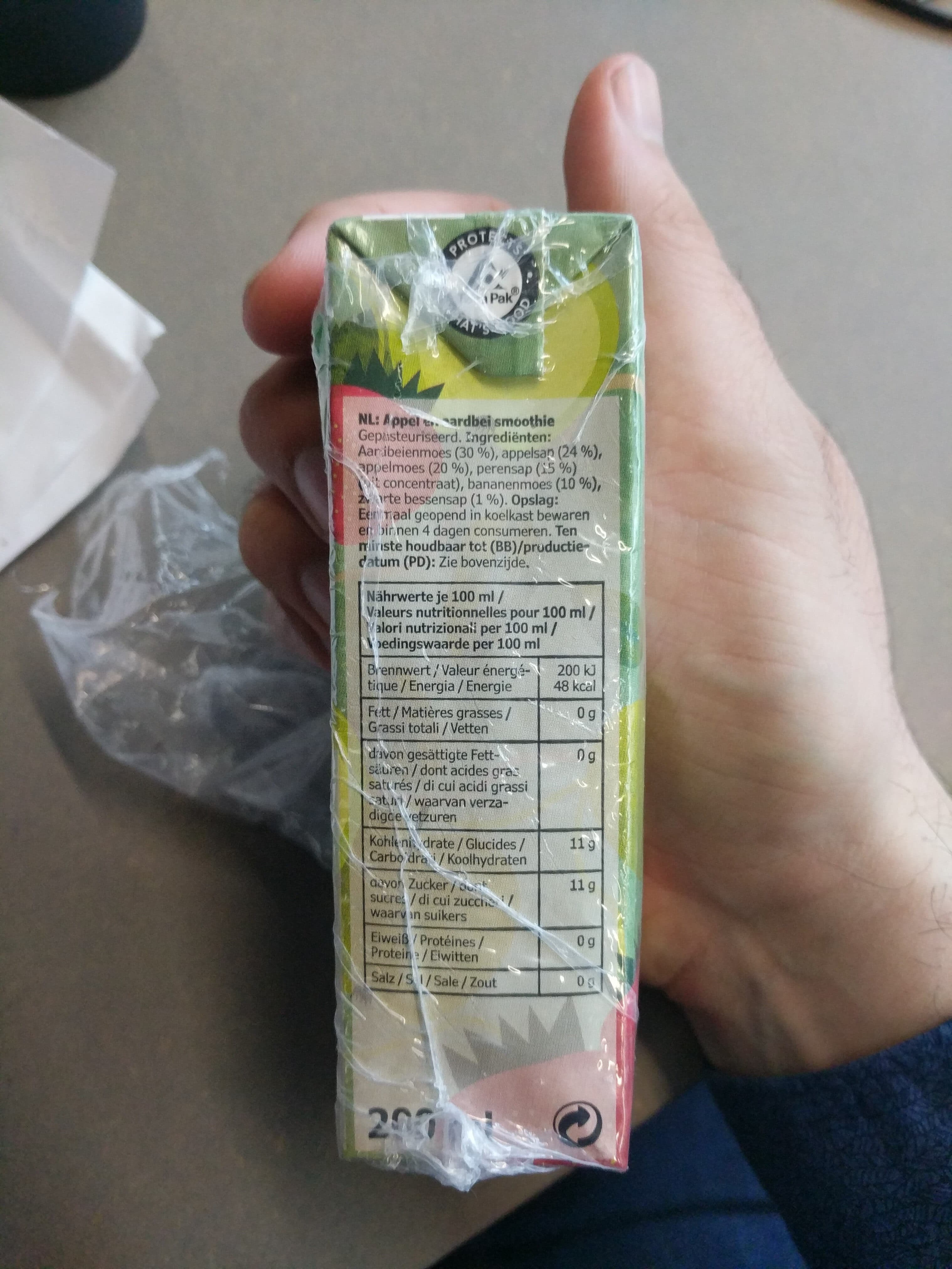 Ikea Smoothie Apple & Jordgubb packshot