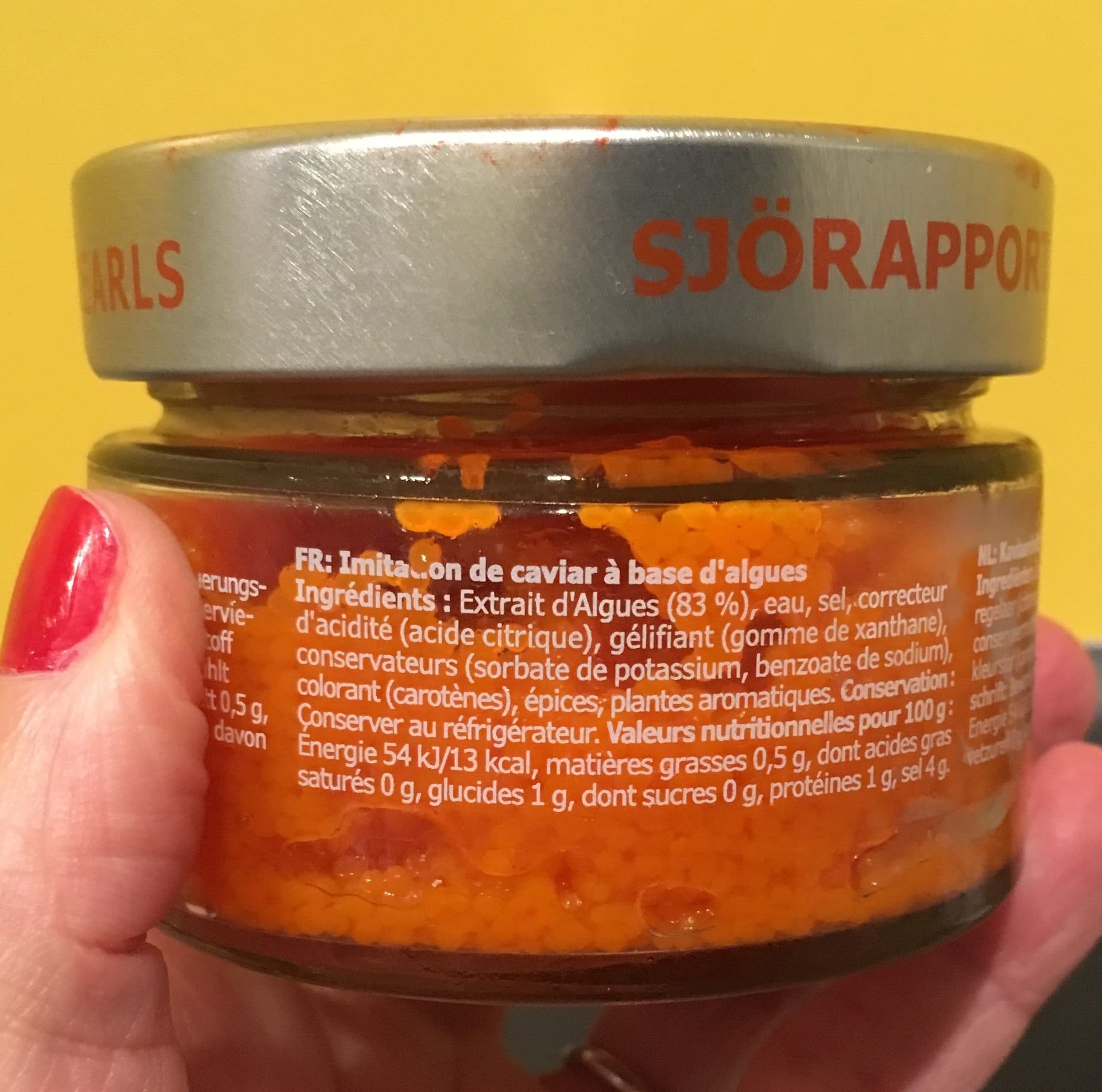 Ikea Sjörapport, Red Seaweed Pearls packshot