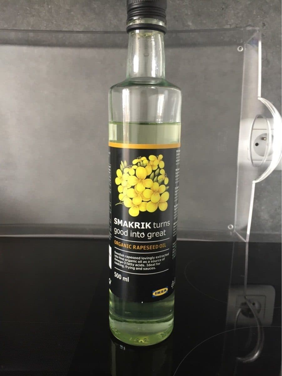 ikea Smakkrik turns good into great organic rapeseed oil packshot