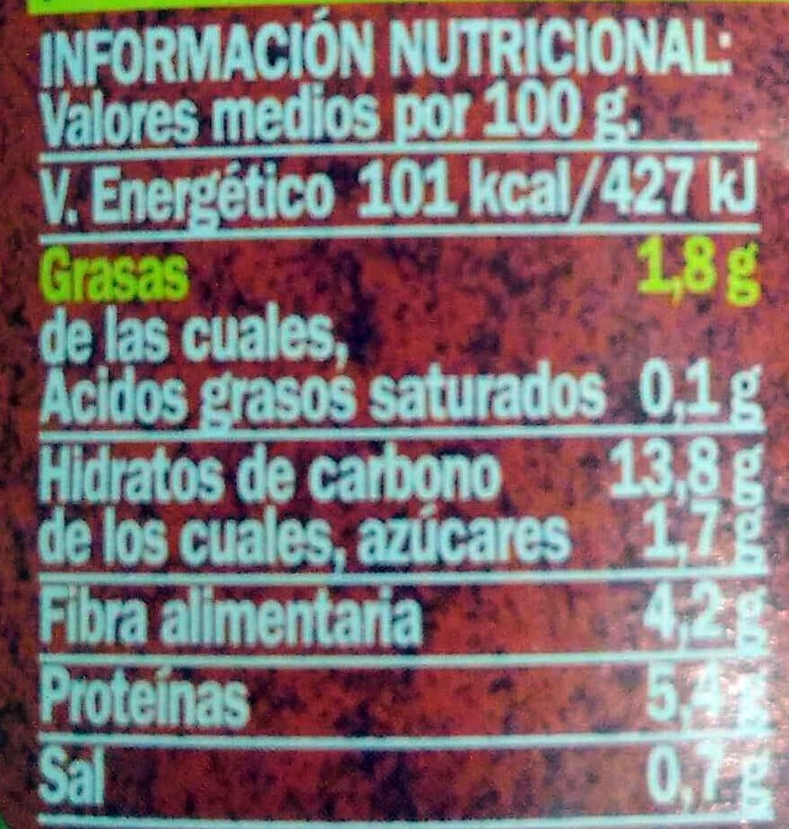 Hacendado Garbanzos packshot